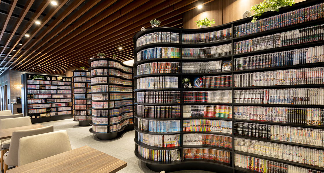 More than 10,000 books of Japan’s subculture MANGA